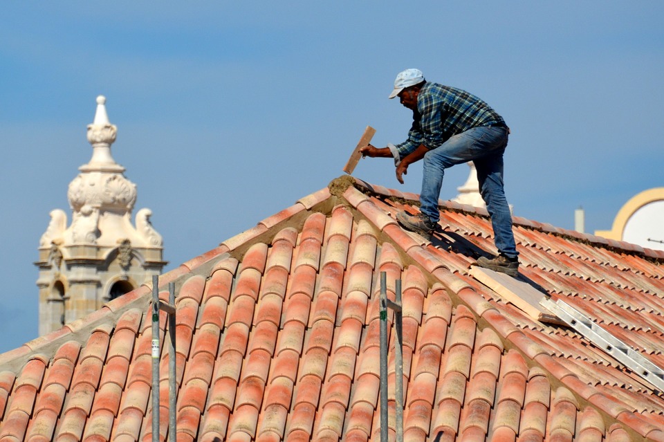 roofer, roof, damage