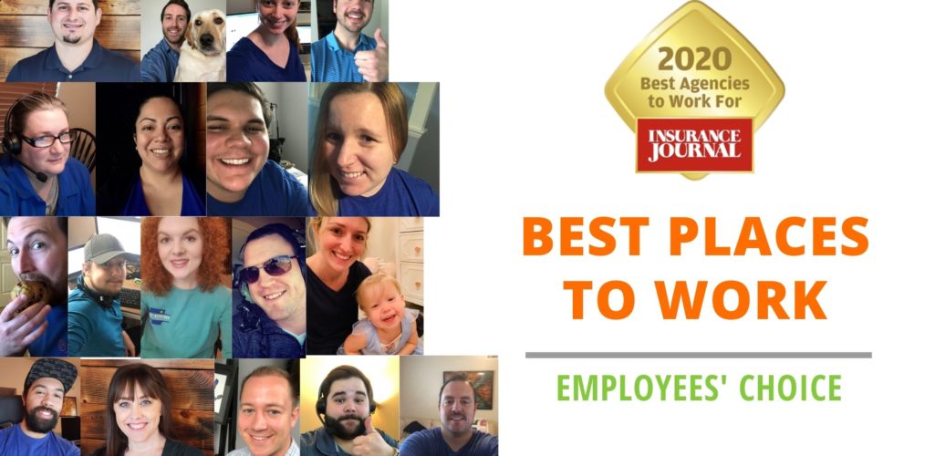 best place to work, best agency, employees choice, insurance journal