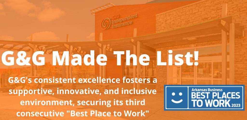 G&G Made the List -Best Place To Work in Arkansas