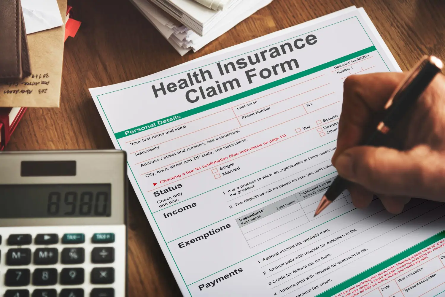 health insurance claim in Arkansas